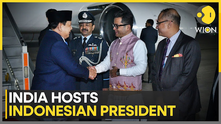 Presiden Indonesia Prabowo Subianto Tiba di India dalam Kunjungan Resmi Kenegaraan | Berita Dunia | WION