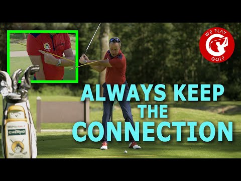 Improve your GOLF SWING: keep the connection in the downswing