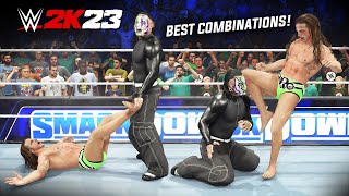 Coolest Moves & Strike Combos in WWE 2K23!