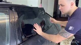 Hyundai Elantra 2009. Как затонировать пленкой NDFOS PHP Black 05 Pro Series