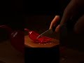 "🔥 Fresh, crunchy chillies with ultimate ASMR vibes 🌶️✨"