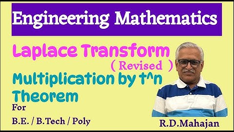 Hoe de Laplace-transformatie te verkrijgen met behulp van vermenigvuldiging met de t^n-stelling