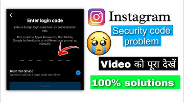 Fix Instagram Log in Enter Backup Code Problem Solve 2023 || Two Factor Authentication security