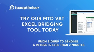 Use our Excel Bridging MTD VAT RETURN tool in less than 2 mins