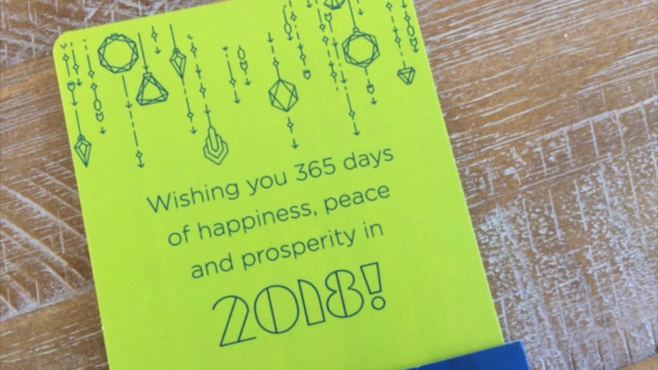 Happy New Year Card from Red Paper Plane