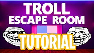 TROLL ESCAPE ROOM FORTNITE (How To Complete Troll Escape Room) [Epic Play Studio] screenshot 1