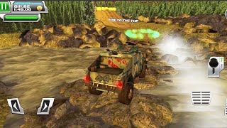 Military Vehicle On Offroad Track | Cross Country Trials Android Gameplay HD screenshot 5
