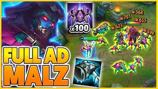 *FULL AD MALZAHAR* VOIDLINGS DESTORY EVERYONE (KILLER SWARMS) - BunnyFuFuu | League of Legends