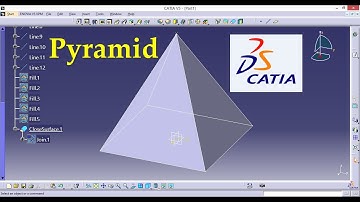 Pyramid in CATIA V5 Method - II