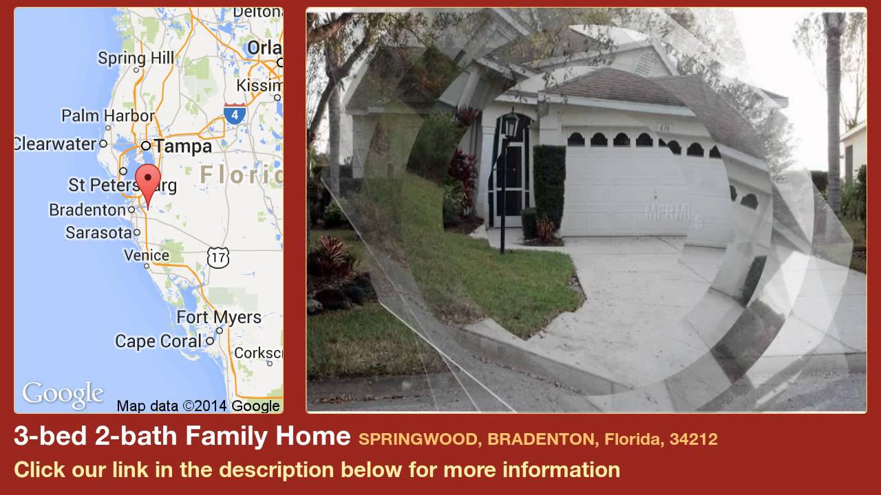 new homes in houston 3-bed 2-bath Family Home for Sale in Bradenton, Florida on florida-magic.com