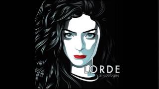 Lorde - All Apologies chords