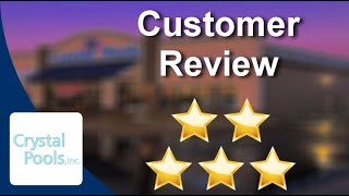 Crystal Pools Inc JenksOutstandingFive Star Review by J Spooner