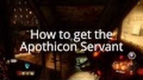 How to get the Apothicon Servant Wonder Weapon on Shadows of Evil - CoD Black Ops 3 Zombies