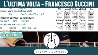 L'ultima volta (Francesco Guccini) - Accordi Canzone Chitarra