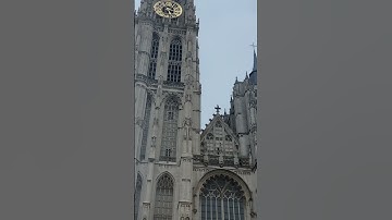 Onze Lieve Vrouwe / Cathedral of Our Lady #antwerp #shorts #belgium #travelvlog #travel #europe
