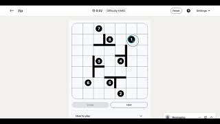 LinkedIn Zip Answer Today | 10 October 2026 - Puzzle #572 screenshot 5