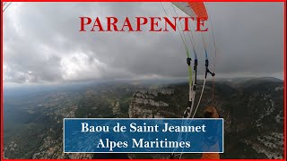Surfer les entrées maritimes au Baou de Saint Jeannet - Parapente
