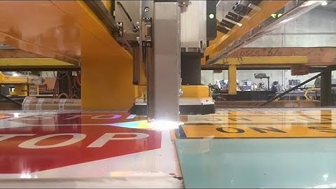 ART Vision System for print-to-cut jobs on a cnc router
