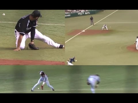 プロ野球 痛恨のトンネル集 華麗なエラー 芸術珍プレー Youtube