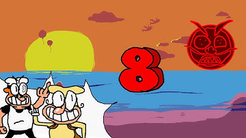 [Pizza Tower] Crust Cove Lap 3 Lunatic mode  with 8 taunts at the start