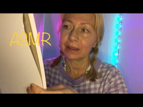 ASMR НАРИСУЮ ТВОЙ ПОРТРЕТ ШЁПОТ РОЛЕВАЯ ИГРА