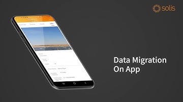 [Solis Cloud APP] Data Migration On App