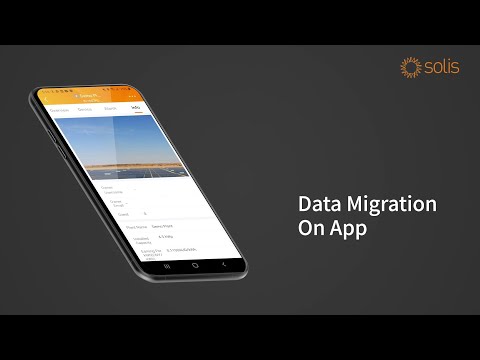 [Solis Cloud APP] Data Migration On App