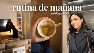 Mi rutina de mañana de las 6am antes de ir a trabajar | Vlog de una mañana conmigo