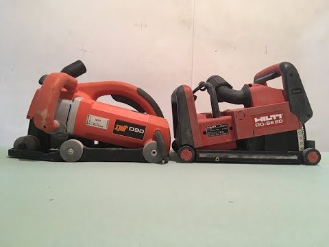 Video: Hilti Wall Chaser: An Overview Of Concrete Models, With And Without Vacuum Cleaner. Choice Of Discs And Brushes For Chasing