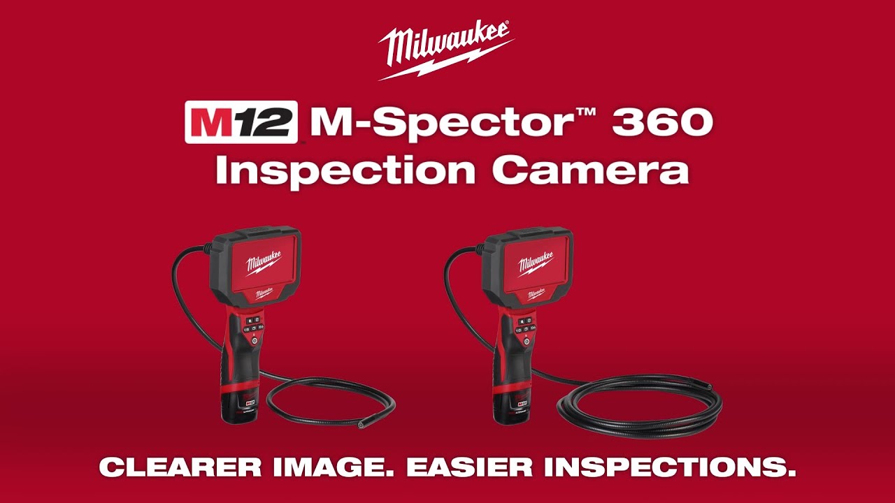 M12 12V Li-Ion M-Spector 360 Caméra d'inspection 9 ft. Kit de câble