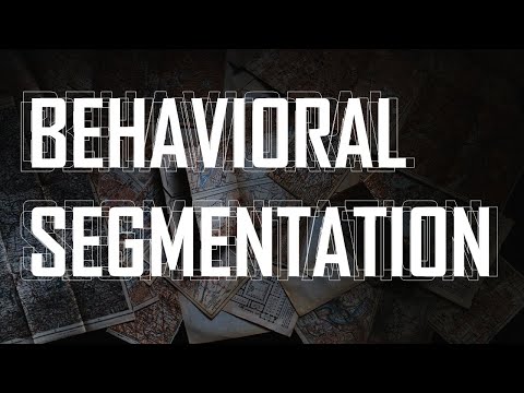 Video: Wat is een voorbeeld van gedragssegmentatie?