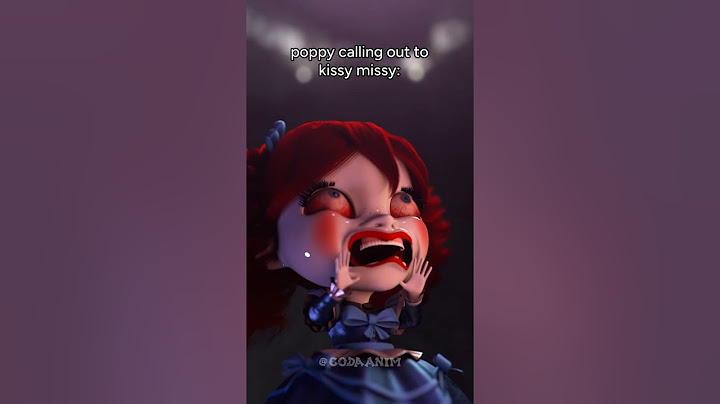 POPPY AND KISSY MISSY ( Poppy Playtime Chapter 4 Animation )