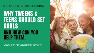 New Year Goal Setting for Tweens & Teens Video