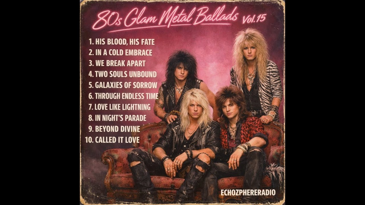 80s Glam Metal Ballads Vol.15 – Legendary Love Songs from the