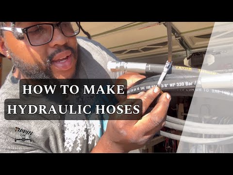 How to make hydraulic hoses for my Lowrider - YouTube