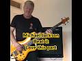 Michael Jackson,Beat it bass cover.Love this part.#shorts#Michael Jackson#Bass cover.