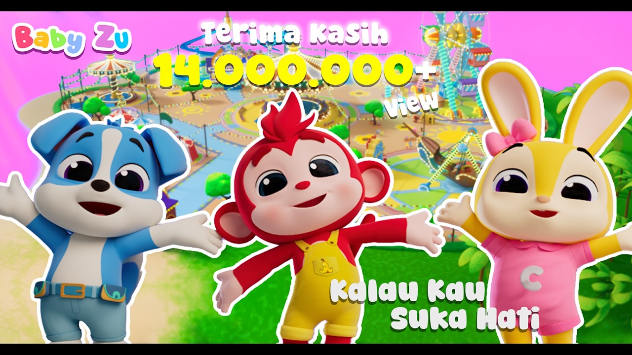 Kalau Kau Suka Hati ♪ Tepuk Tangan Injak Bumi Sorak Hore Tepuk Paha Sorak Ayo ♪  BabyZu