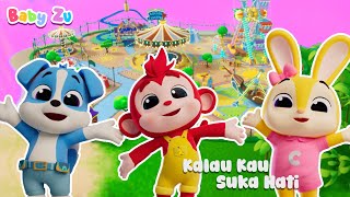 Download Lagu Kalau Kau Suka Hati ♪ Tepuk Tangan Injak Bumi Sorak Hore Tepuk Paha Sorak Ayo ♪  BabyZu MP3