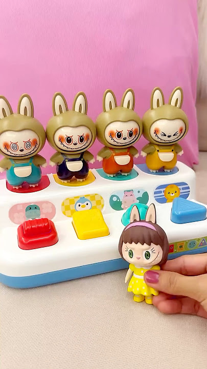 Cute LABUBU Doll & Pop Up toys!😍#labubu #popmart #papular #cute #shorts #best #mama #viral #popup