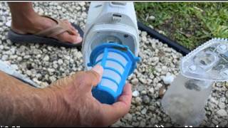 Cleaning Inokraft Pool Vacuum