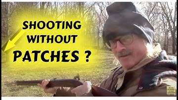 Black Powder Shooting Using No patches  -  Running and Reloading - Hand Palm loading of Ball