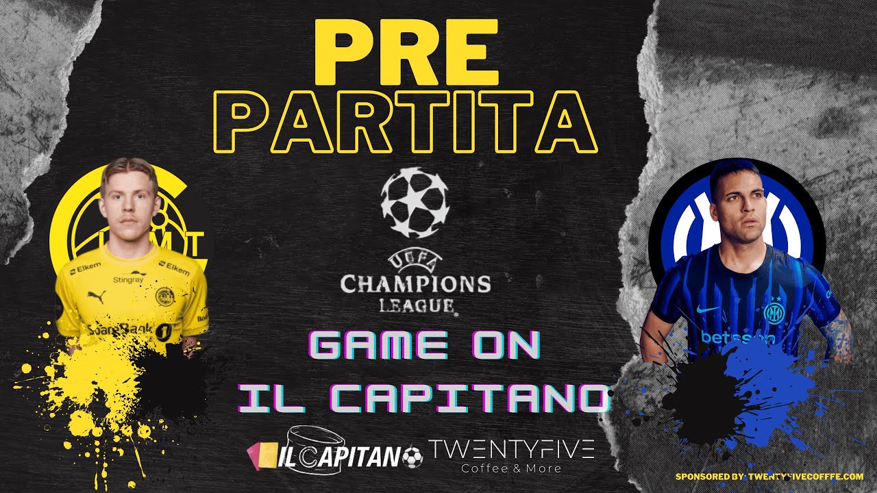 PRE BODO/GLIMT VS INTER MAROTTA CHIVU BASTONI INTERESSE PER PULISIC A ZERO