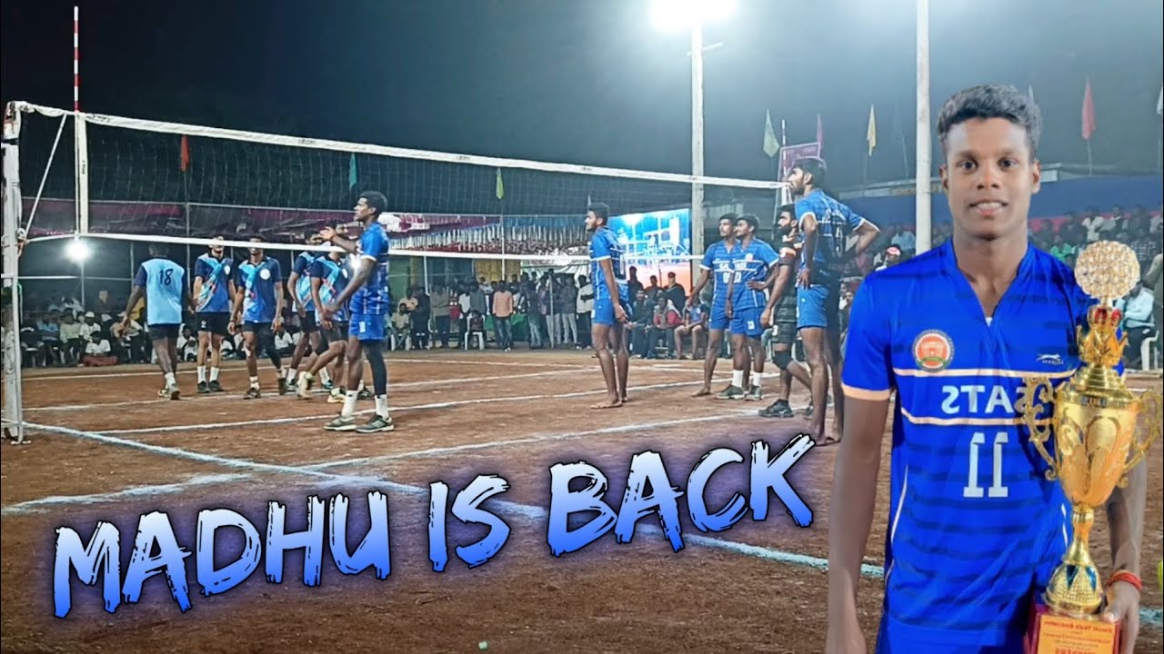 🏐Gani,Pavan,Yashwanth VS team sats (hyd) 50k tournament final🔥  Match madhu permanence In Vvraopet 🏆