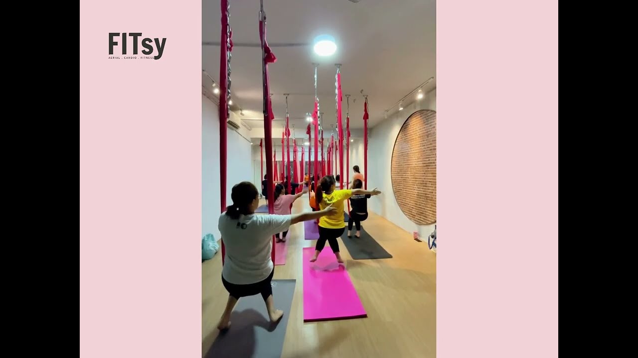 Aerial Classes - Aerial Pilates with FITsy