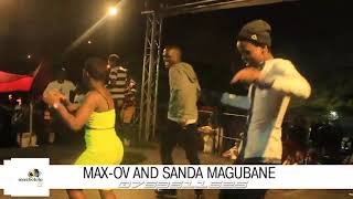 Sanda Magubane no MaxOv be perform ingoma yabo ethi awu kodwa baby ungincisha ngampela