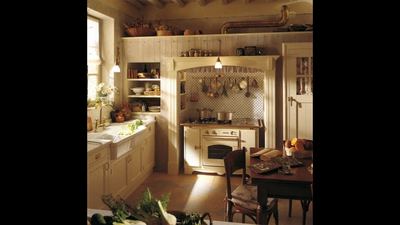 Rustic French Country Style Kitchen Ideas Youtube