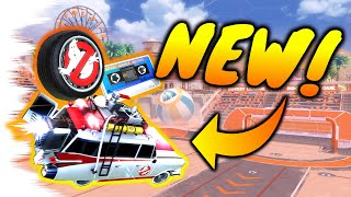 Rocket League Radical Summer Update All Info - New Ecto-1 Car, Decals, And Wheels For Trading