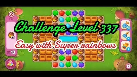 Challenge Level 329 No Boosters 💫 Match-3 Game Gardenscapes #games #gameplay #gaming