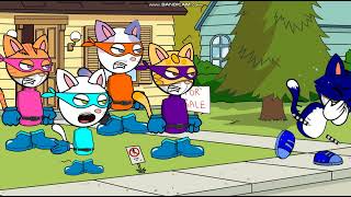 Dark Blue Cat The Blue Cats Adventure Grounds Sparks And Gets Grounded Plans