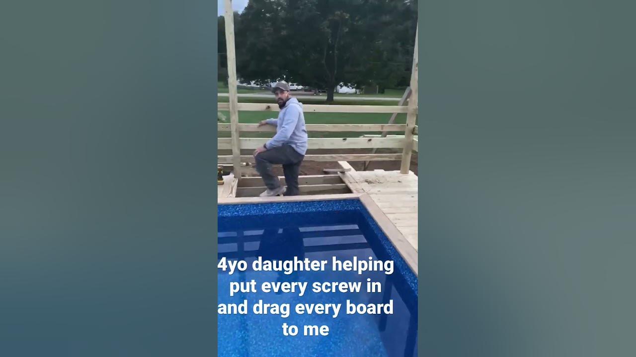 daughter-help-build-deck-around-pool-fatherdaughter-teachthemyoung